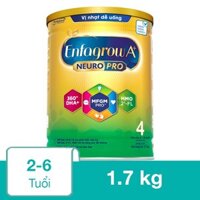 Sữa bột Enfagrow A+ Neuropro số 4 vị nhạt dễ uống 1.7 kg (2 - 6 tuổi)