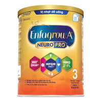 Sữa bột Enfagrow A+ NeuroPro HMO Số 3 (400g) cho bé từ 1-3 tuổi – Vị nhạt dễ uống