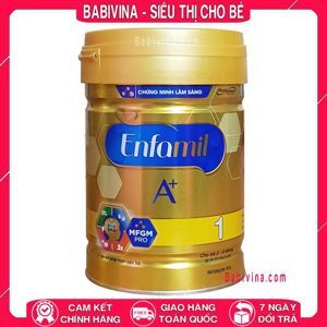 Sữa bột Enfamil A+ 1 DHA+ và MFGM Pro 870g (0 - 6 tháng)