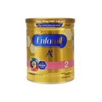 Sữa bột Enfamil A+ 2 DHA+ và MFGM 900g mẫu mới