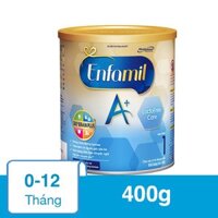 Sữa bột Enfamil A+ LactoFree 400g (0 - 12 tháng) dành cho trẻ không dung nạp đường lactose - Giao bao bì ngẫu nhiên