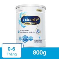 Sữa bột Enfamil A2 Neuropro Infant Formula số 1 (đạm quý A2) 800g (0 - 6 tháng)