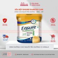 Sữa bột Ensure Diabetes Care cho người tiểu đường