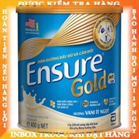 Sữa bột Ensure Gold Abbott ít ngọt (HMB) 400g  ninhhuyen