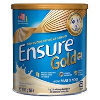 Sữa bột Ensure Gold Abbott ít ngọt (HMB) 400g cho người lớn tuổi
