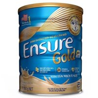 Sữa bột EnSure Gold Abbott hương lúa mạch dinh dưỡng cho người lớn tuổi hộp 850g