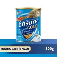 Sữa bột Ensure Gold Abbott hương vani ít ngọt (HMB) 800g