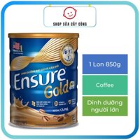 Sữa bột Ensure Gold (HMB) hương Cà Phê 850g (Chính hãng)