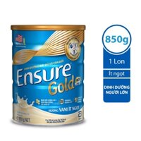 Sữa Bột Ensure Gold Hương Vani Hộp 850gr 2025