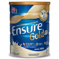 Sữa Bột Ensure Gold Vani (HMB) 850g Dinh Dưỡng Dành Cho Người Lớn Tuổi