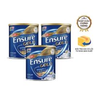 Sữa bột Ensure Gold vị vani - Mỹ - Lon 380gr (Abbott) (Combo 3 lon)