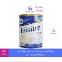 Sữa Bột Ensure Hương Vani 850g - Nhập Khẩu Úc