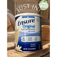 Sữa Bột Ensure Mỹ Original Nutrition Powder 400g Date Mới