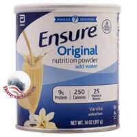 Sữa bột Ensure Mỹ Original Nutrition Powder 400 g Của Mỹ