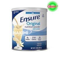 Sữa Bột ENSURE - Original Nutrition Powder Add Water 397g~400g (Mỹ)