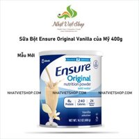 Sữa Bột Ensure Original Vanilla của Mỹ 400g