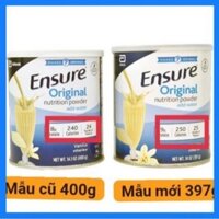 Sữa bột Ensure Original Nutrition Powder hộp 400g của Mỹ