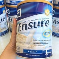 Sữa bột Ensure Vanilla Úc 850gr nội địa úc