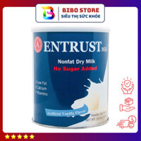 SỮA BỘT ENTRUST NHẬP KHẨU MỸ KHÔNG ĐƯỜNG DÀNH CHO NGƯỜI TIỂU ĐƯỜNG 400GR/HỘP