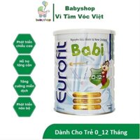 Sữa bôt Eurofit Babi 900g [Hạn sử dụng 2025]