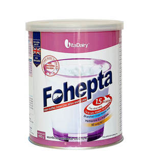 Sữa bột Fohepta - 400g (cho người bệnh gan)