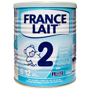 Sữa bột France Lait số 2 - 400g, 6 - 12 tháng