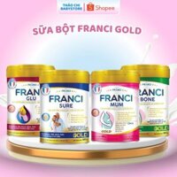 Sữa Bột Franci Mum,Sữa Franci Sure, Franci Bone, Franci Glu Hộp 800g