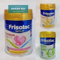 Sữa bột Friso Frisolac Premature, Lactose free, Comfort 400g