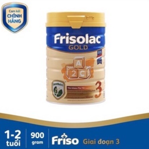 Sữa bột Friso Gold 3 - hộp 900g (dành cho trẻ từ 1 - 3 tuổi)