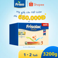 Sữa Bột Friso Gold 3 Hộp Giấy 3,2KG