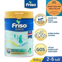 Sữa bột friso gold 4 850g