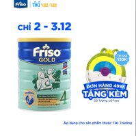 Sữa Bột Friso Gold 4 Cho Trẻ Từ 2-4 Tuổi 1500g