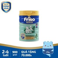 Sữa Bột Friso Gold 4 Cho Trẻ Từ 2-4 Tuổi 900gr