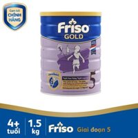 Sữa Bột Friso Gold 5 Dành Cho Bé Từ 4 Tuổi Trở Lên 1500g