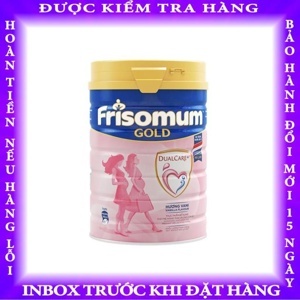 Sữa bột Friso Mum Gold - hộp 900g (dành cho bà mẹ  mang thai và cho con bú)