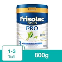 Sữa bột Friso Gold Pro số 3 800g (1 - 3 tuổi)