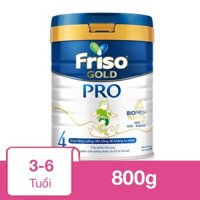 Sữa bột Friso Gold Pro số 4 800g (3 - 6 tuổi)