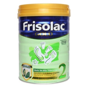 Sữa bột Frisolac 2 - hộp 900g (dành cho trẻ từ 6 - 12 tháng)