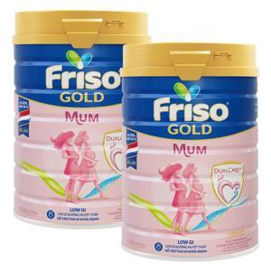 Bộ 2 sữa bột Friso Gold Mum - 900g (dành cho phụ nữ mang thai và cho con bú)