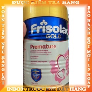 Sữa bột Frisolac Gold Premature - hộp 400g (dành cho trẻ sinh non, nhẹ cân)