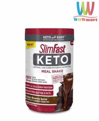 Sữa bột giảm cân SlimFast Keto Chocolate 379g