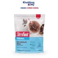 Sữa bột giảm cân SlimFast thay thế bữa ăn (52 gói) - hương vị Chocolate Royale