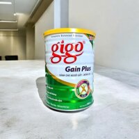 Sữa bột Gigo Gain Plus 900gr: sữa bột dinh dưỡng đặc chế cho người gầy có nhu cầu tăng cân