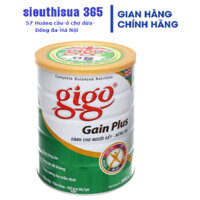 Sữa bột Gigo Gain Plus giành cho người gầy