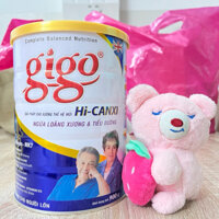 Sữa bột gigo hi-canxi mẫu mới 900g, dành cho người già