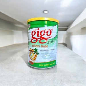 Sữa Bột Gigo Sure Hồng Sâm 900g