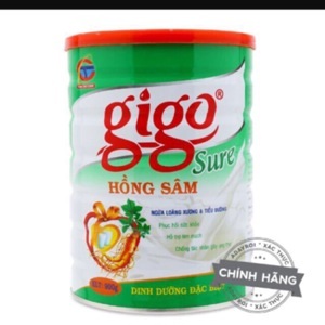 Sữa Bột Gigo Sure Hồng Sâm 900g
