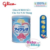 Sữa Bột Glico Icreo Grow - Up Milk Số 1 820g (Nhập Khẩu Chính Hãng, Date mới 2026)