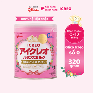 Sữa bột Glico Icreo số 0 - 320g