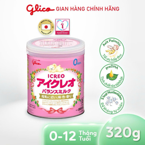 Sữa bột Glico Icreo số 0 - 320g